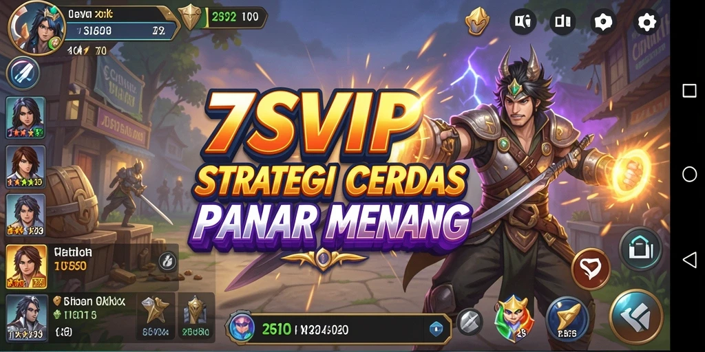 Tangkapan layar utama dari gameplay strategi 7SVIP yang menegangkan.