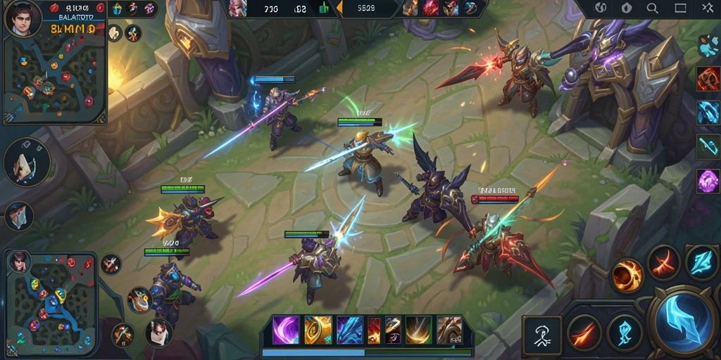 Tampilan gameplay seru dan aksi mendebarkan di BALAITOTO.