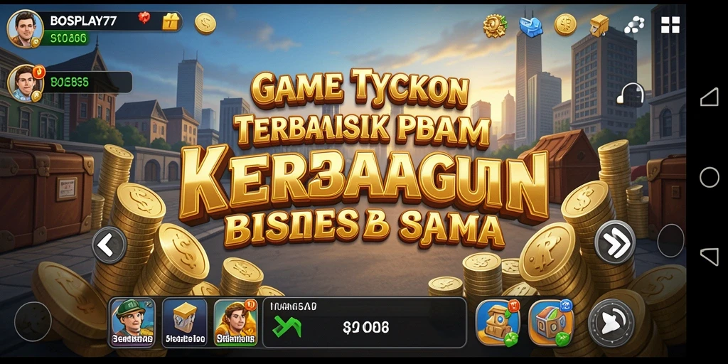 Gambaran kondisi gameplay Tycoon dalam BOSPLAY77 yang penuh strategi.