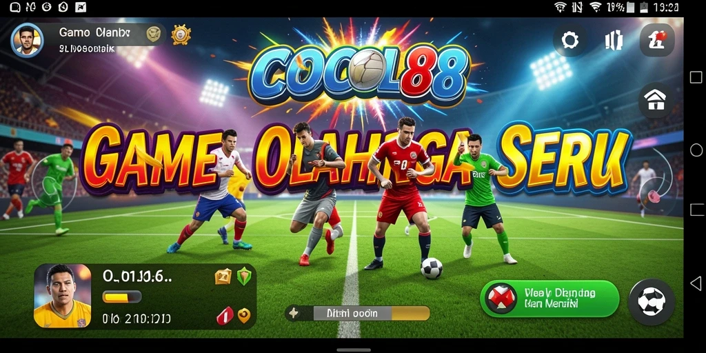 Gambaran seru dari gameplay olahraga COCOL88.
