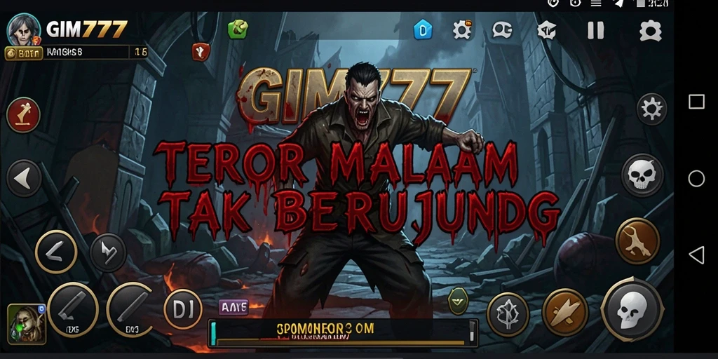 Menampilkan gameplay menegangkan GIM777 dengan atmosfer yang mencekam.