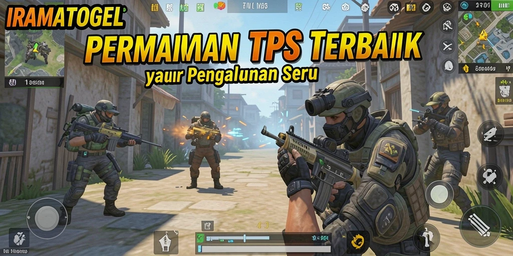 Screenshot gameplay IRAMATOGEL yang menegangkan dan penuh aksi.
