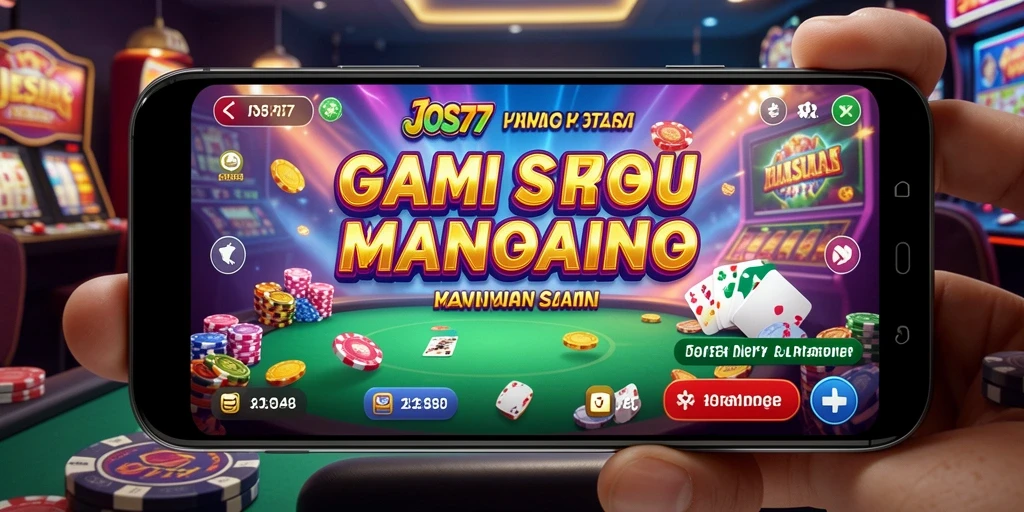 Tampilan gameplay JOS77 yang menegangkan dan menarik.