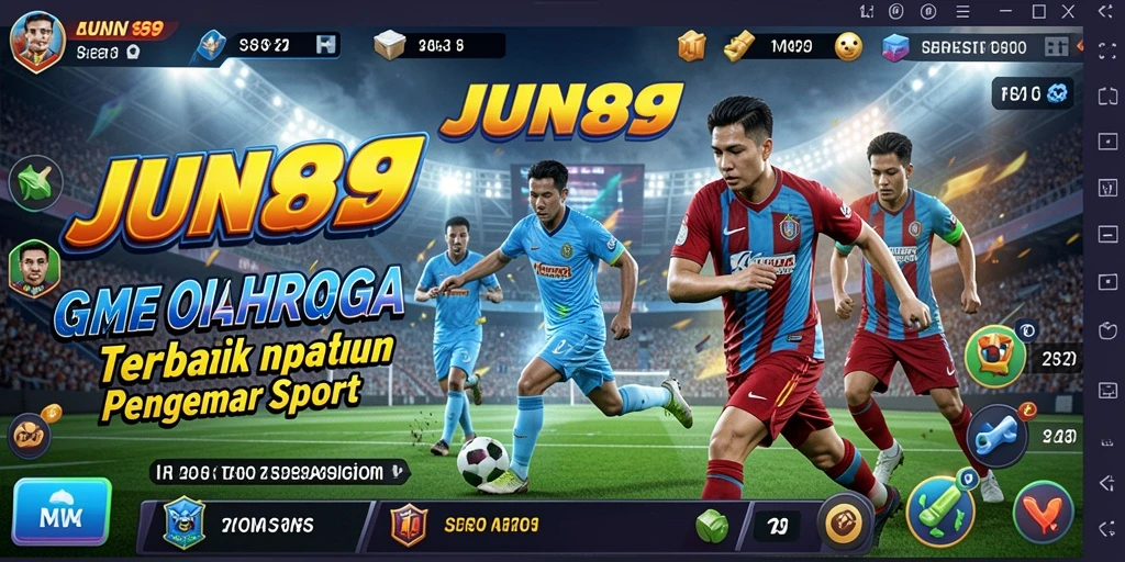 Tangkapan layar gameplay JUN88 yang menampilkan suasana pertarungan olahraga.