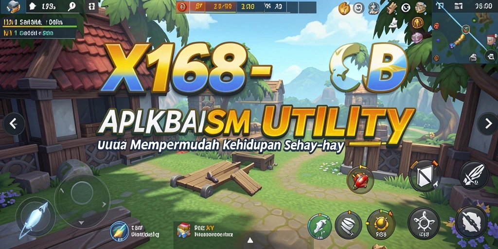 Tampilan antarmuka <strong>X168</strong> yang sederhana dan intuitif.